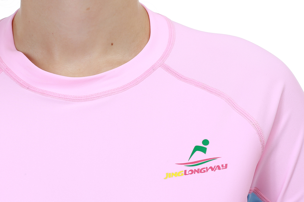 Swimming Women Surfing Long Sleeve Rashguard Onepiece Quick Rash Guard