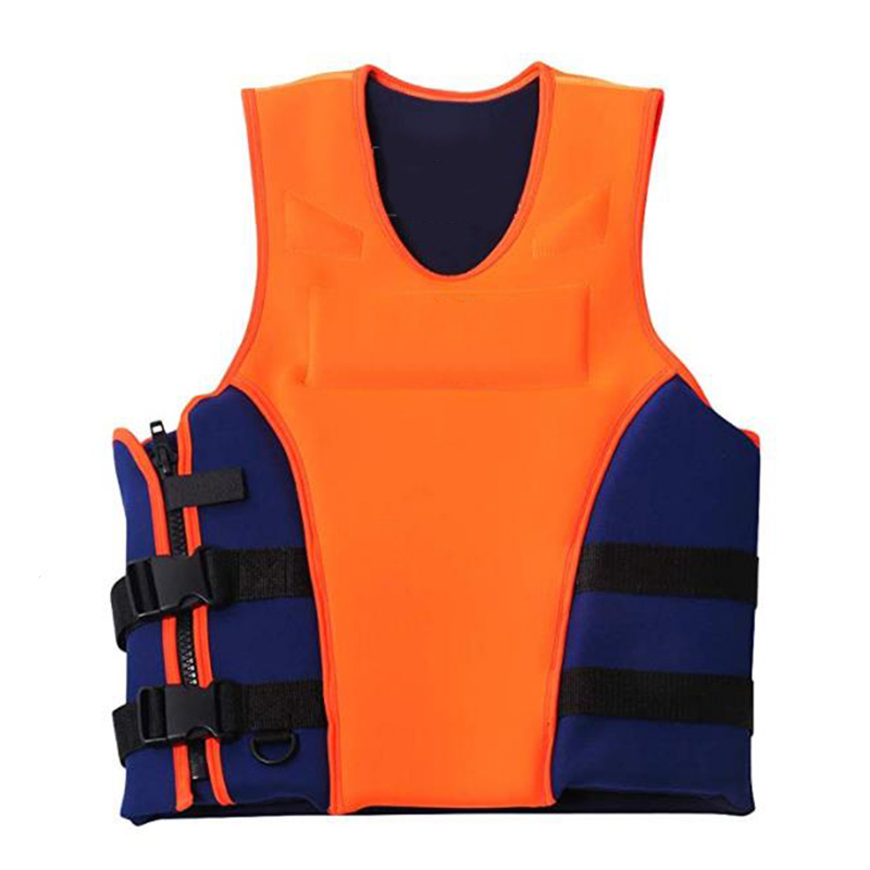 2022 Cheap Buoyancy Swimming Fishing Orange Life Swim Surfing Boating Jacket