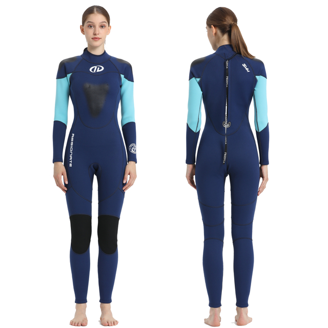 Custom Long Sleeve Waterproof Backzip 3Mm Yamamoto High Elasticity Women Surfing Wetsuit