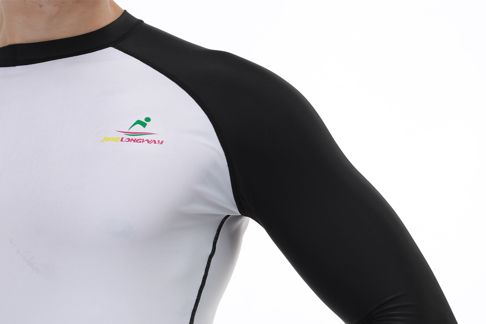 Compressed T-shirt Personalized Bjj Upf 50 Long Sleeve Men Print Swimming Rash Guard