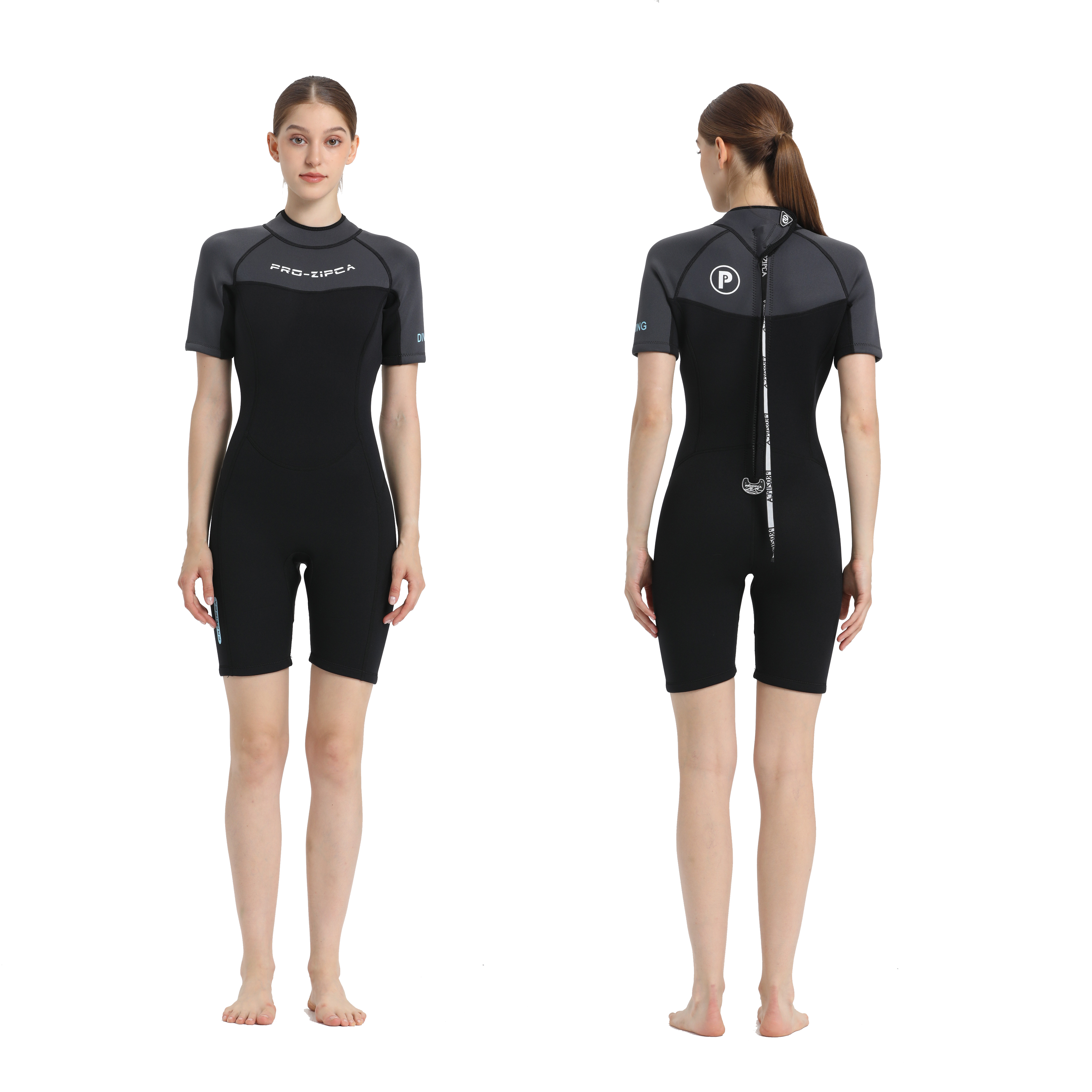 2022 New Design Surf Wear Full Body High Quality Shorts Backzipper Neoprene Yamamoto 3Mm Women Wetsuit