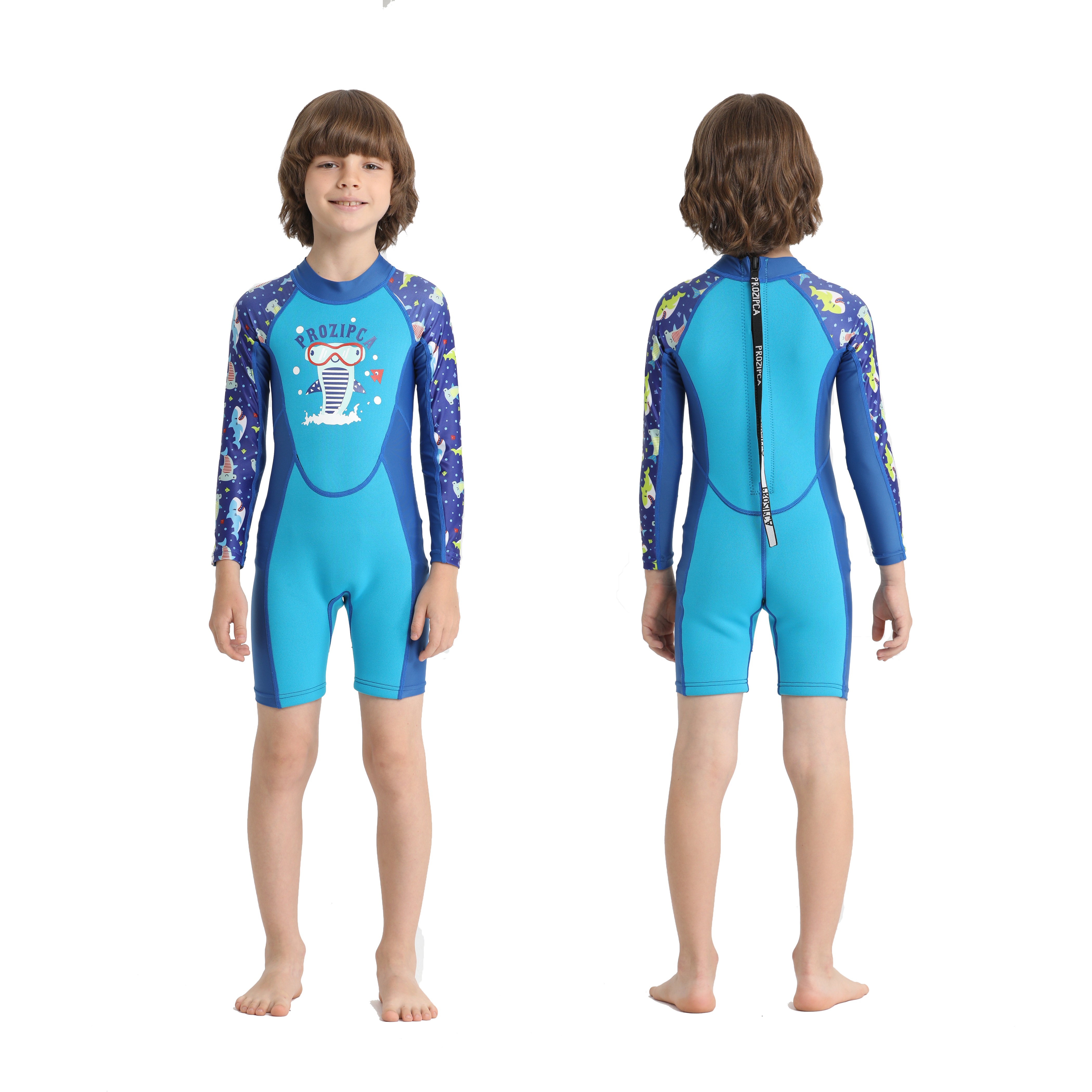 Customized Snorkeling Water Sports Beach Children Swimsuits Shorty 3Mm Boys Neoprene Surfing Kids Wetsuit