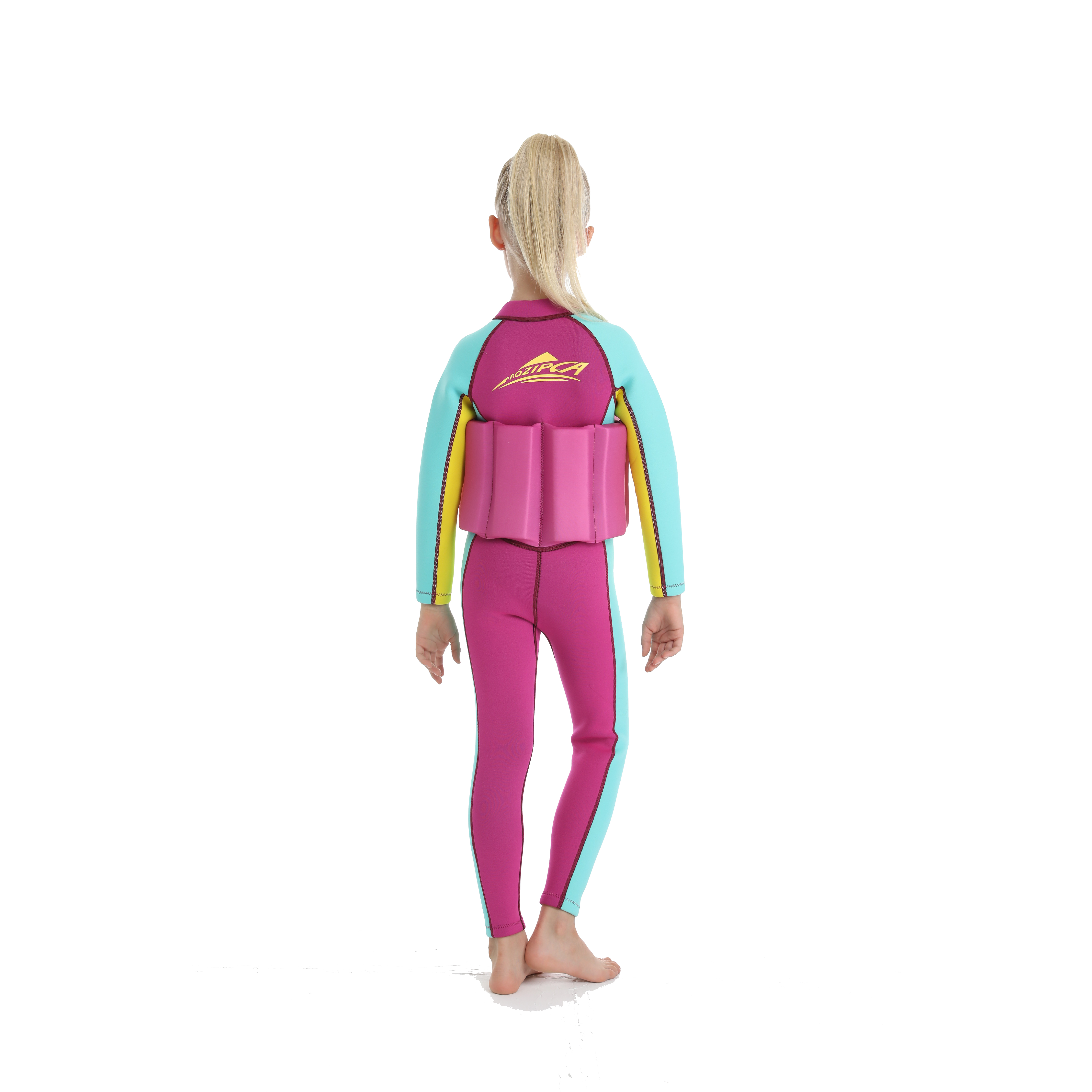 Customized Water Sport Swimming Suits Long Sleeve Yamamoto 2.5Mm Neoprene Girl Kids Surfing Wetsuit