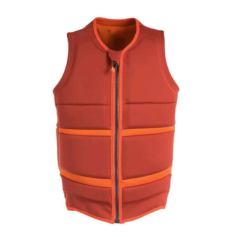 2021 Surf Neoprene Womens Wakeboarding Life Jackets Orange Life Vests