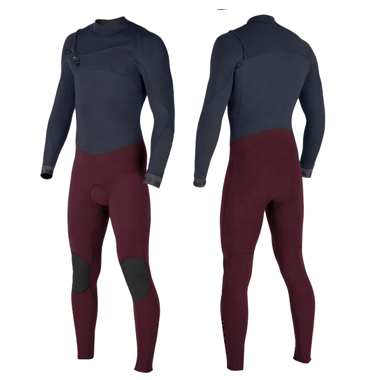 Yulex Limestone Yamamoto Neoprene Freediving Surfing Men Diving Suit 4/3 Chest Zip Wetsuit