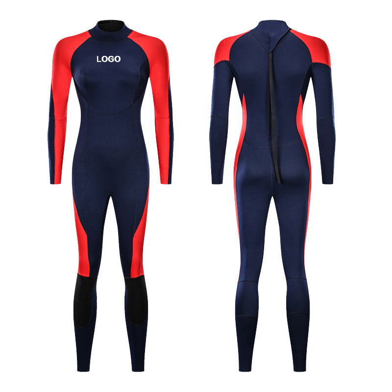 Surf 4/3mm Back Zip Super Strech Xxl Snorkeling Suit Diving Zipper Women Neoprene Wetsuit