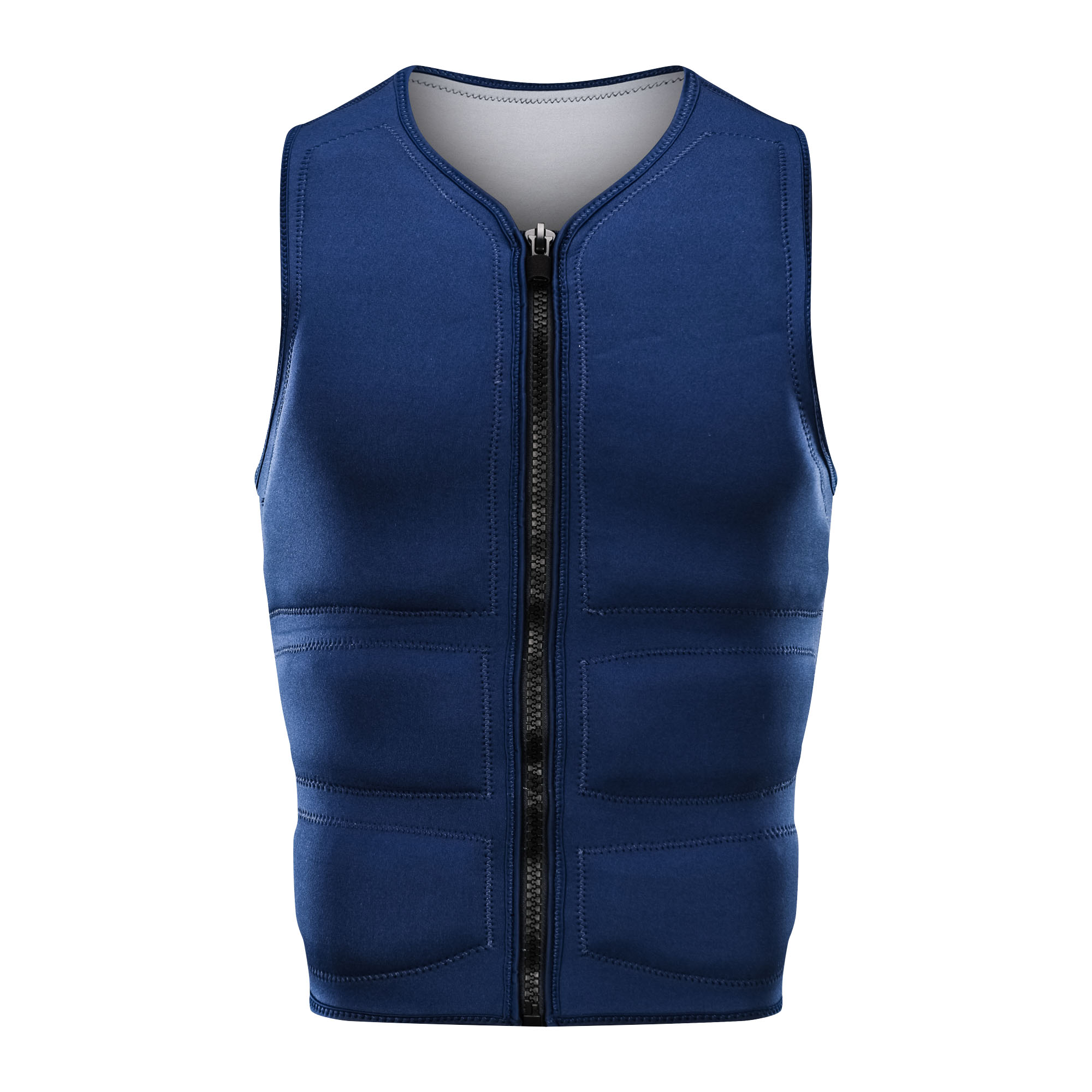Surfing Boating Kayaking Life Jacket YKK Zipper Men Blue Life Vest for Sale